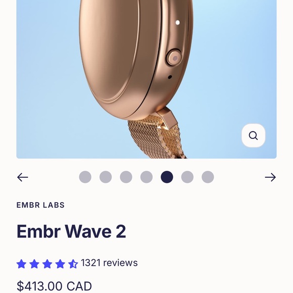 Embr Wave 2 Personal thermostat - Picture 3 of 8